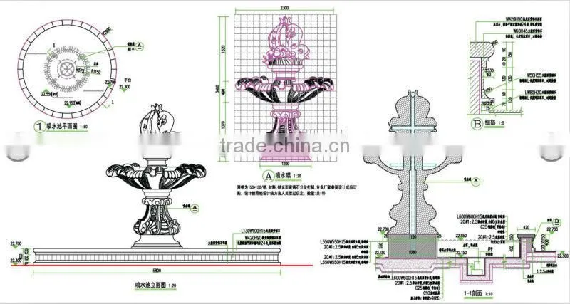 China Granite Fountains Granite Fountain China