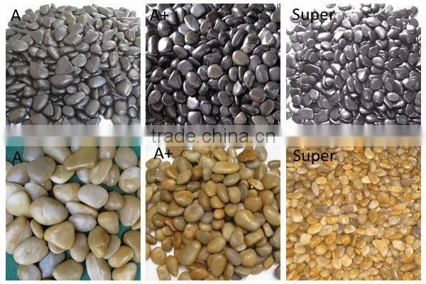 White Polished Pebble Stone White River Stone For Garden Decoration