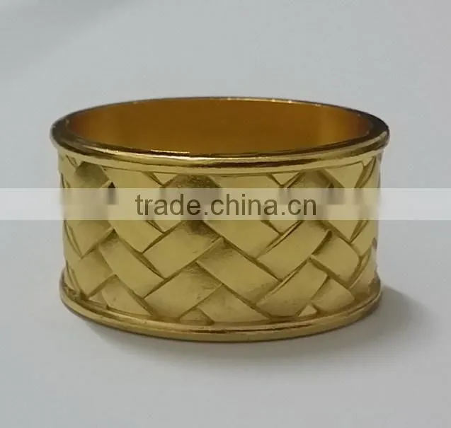 gold plated Serviette Holder Ring ,napkin ring
