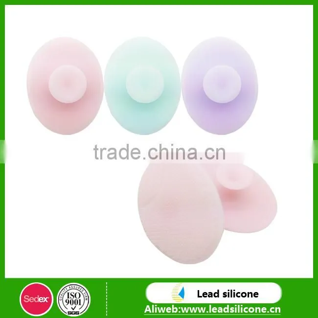 Female Silicone Facial Brush Cleaner, Silicone Face Cleaning Brush