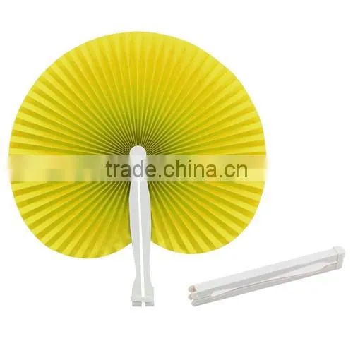 paper cheap promotional foldable hand fan