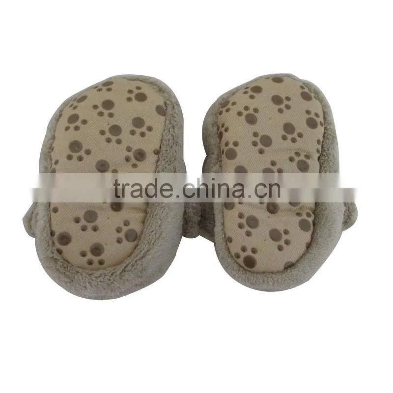 Trade assurance soft plush animal children slippers
