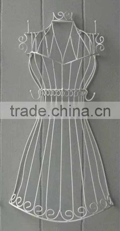 Wire White Body Form Hook