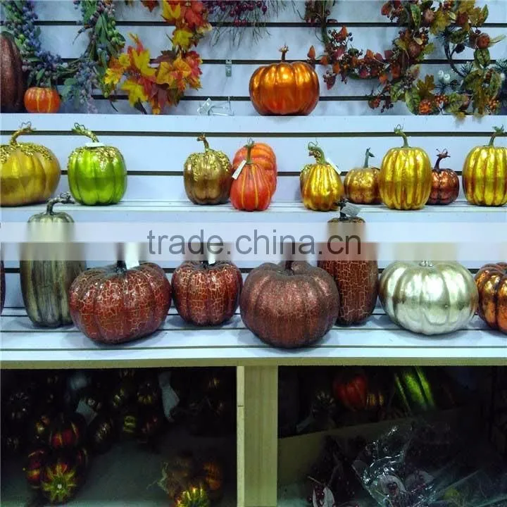 High quality small crafts white foam craft pumpkins for event decor