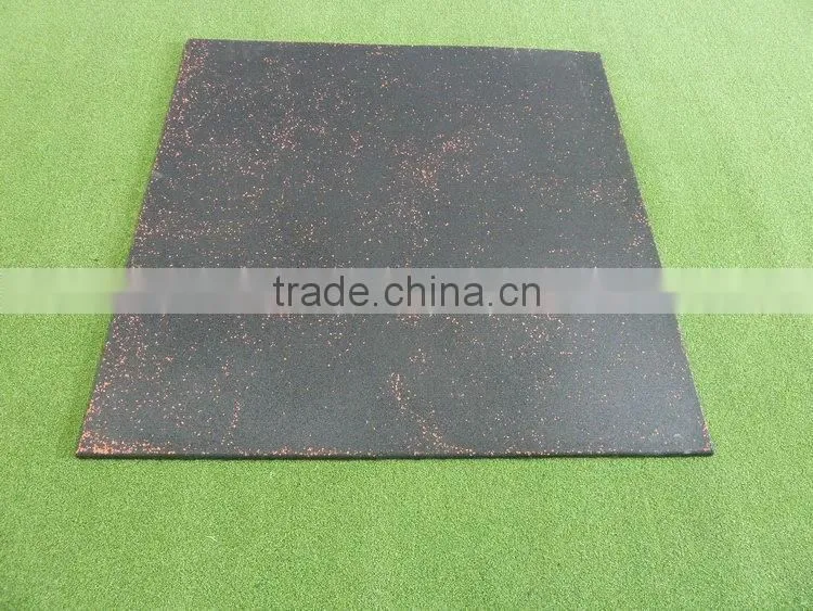 Manufacturer colorful rubber flooring mat with holes