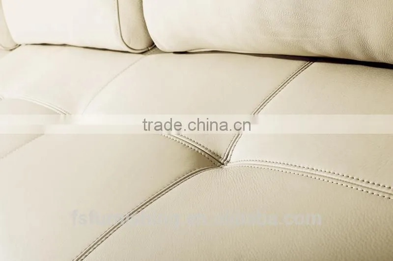 JR6008 Contemporary Leather living room Sofa Grey Sectional easy cheap PU/leather sofa on sale