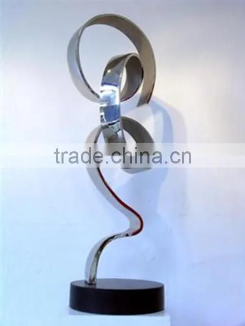 Superior Quality Interior Decoration Stainless Steel Wrought Sculpture