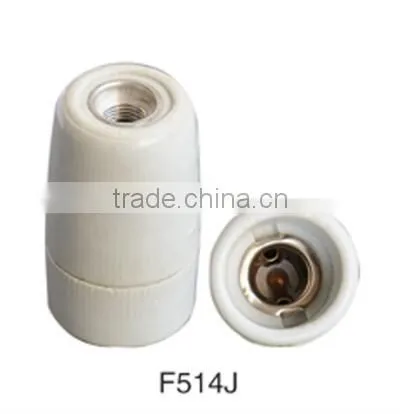 ceiling rose electric porcelain E14 lampholder with wire