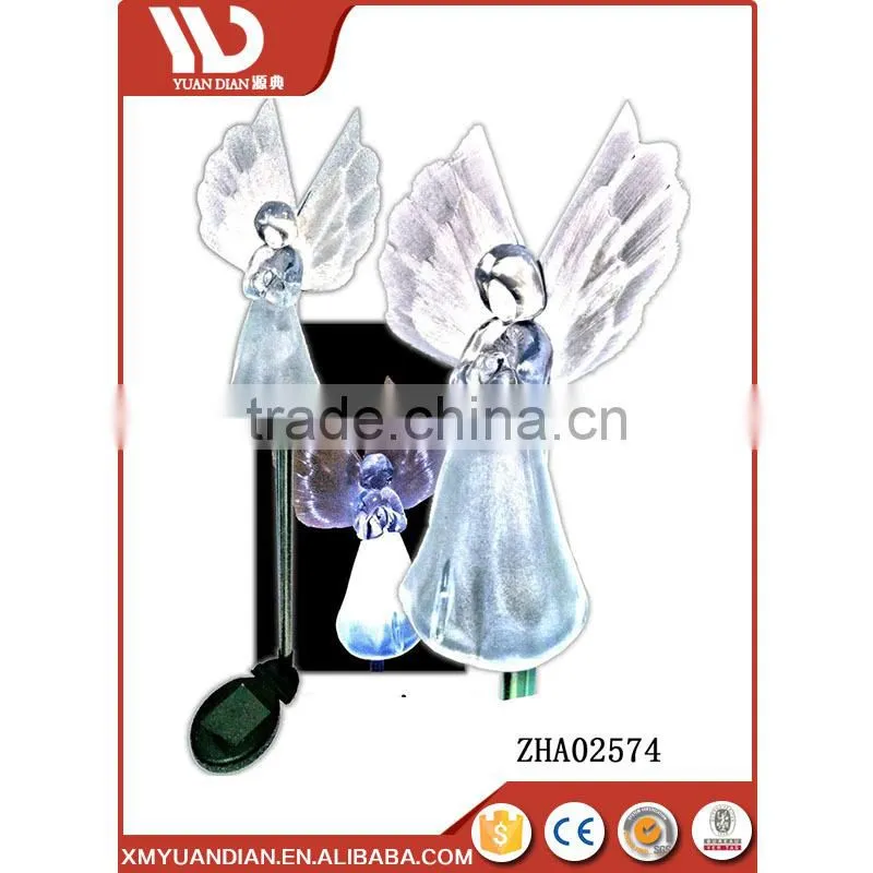 Personalized Ornaments Wholesale Solar Angel Lights Garden Stakes With Wings