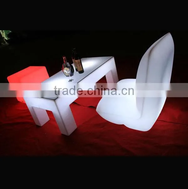 Led bar counter light up coffee table growing chair home furniture