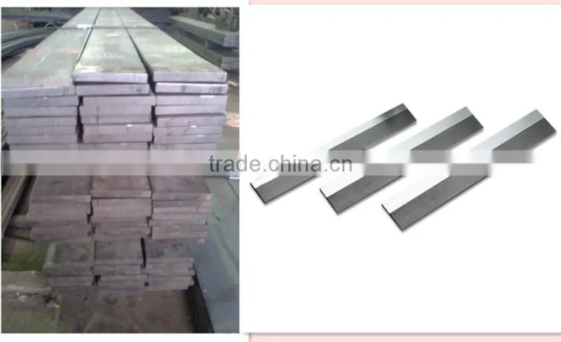 Hot sale 5/16" planer knife material D2 flar bar