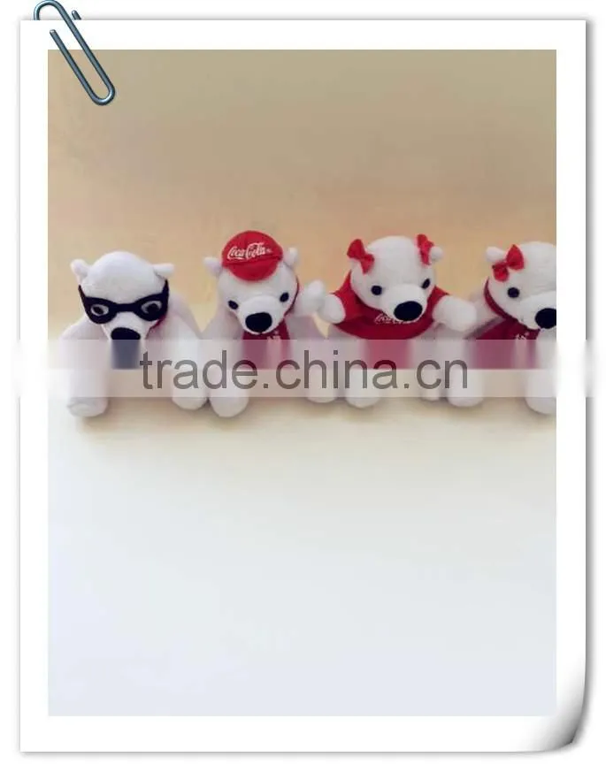 Instruments of six animals/little plush toy/cute animal toy