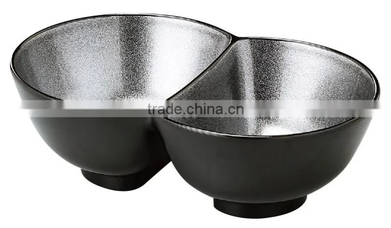 Twin Rice Bowl Double Bowl for Japanese Food Edamame Bowl