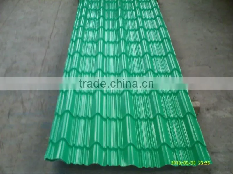 Long Span Color Coated Corrugated Roofing Sheet/Prepainted Steel Sheet