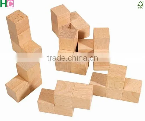 WOODEN NUMBERS CUBES TURQUOISE