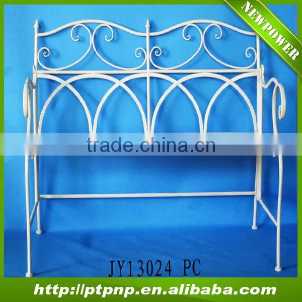 Garden seats metal slat garden bench