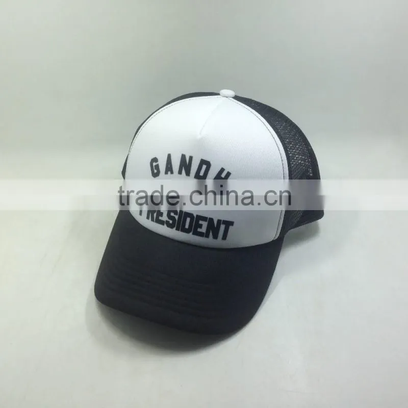Adult Size Twill Cotton Trucker Hats Summer Mesh Caps