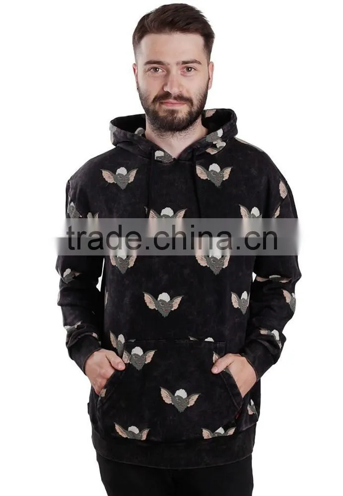 Hoodie in low price thicken pullover bulk all over print hoodies