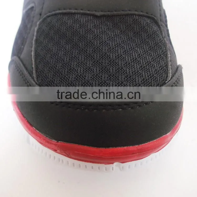 EVA outsole international black color good men's shoes made in china