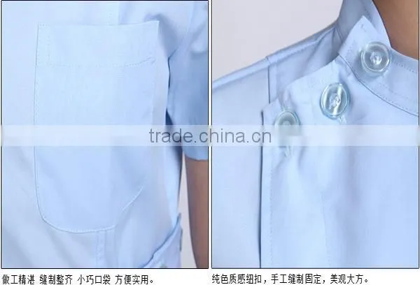 custom fashionable women nurse hospital uniform design