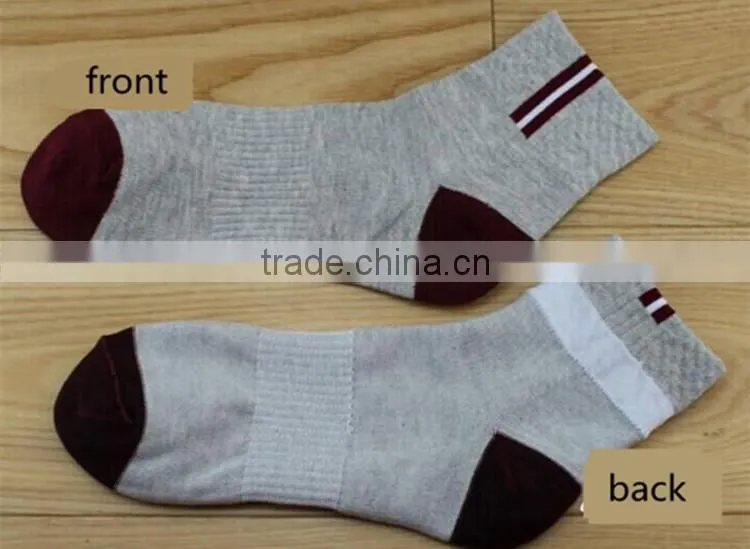 China socks factory Soft wellness breathable men socks black simple men socks compression sock