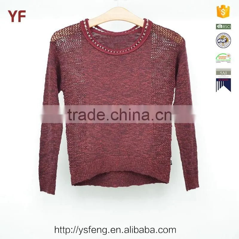 Models Hand Knitted Latest Sweater Designs For Girls