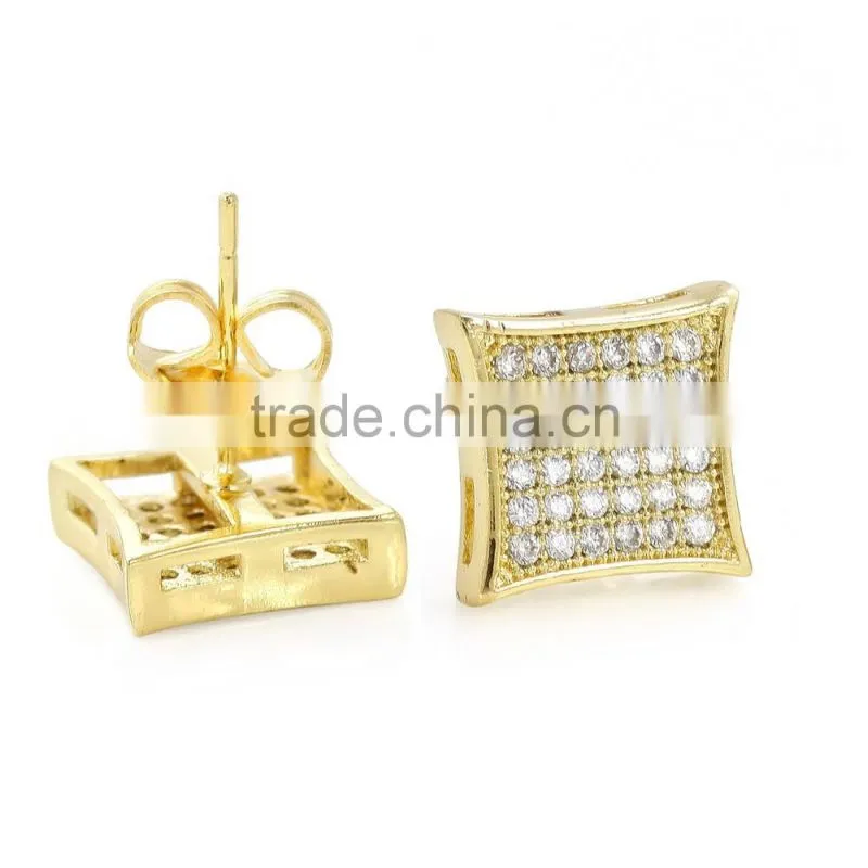 Hot sale fashion cubic earring excellent quality Zircon Stone Earring with different styles
