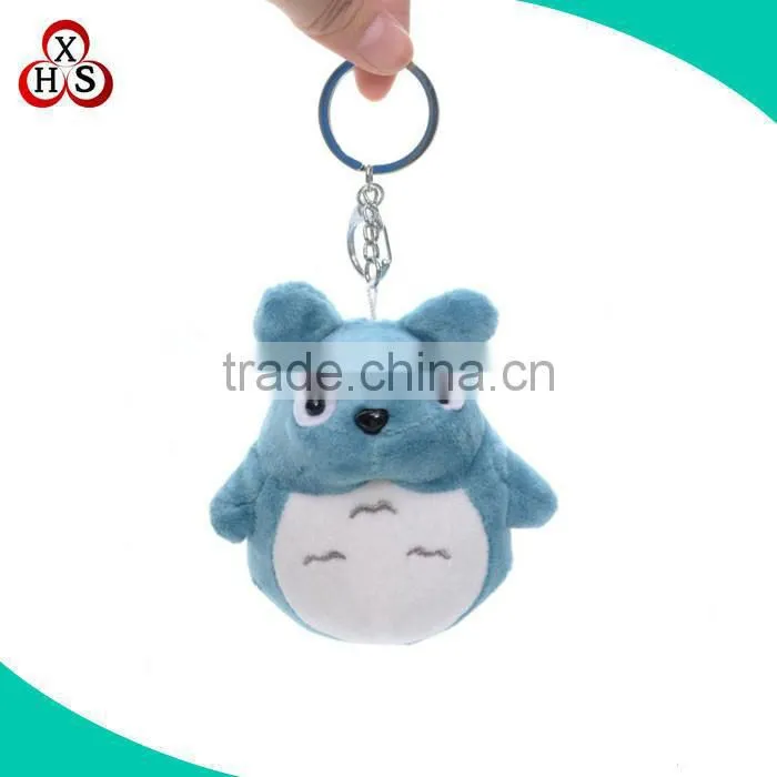 custom OEM keychain plush animal shaped keychain plush