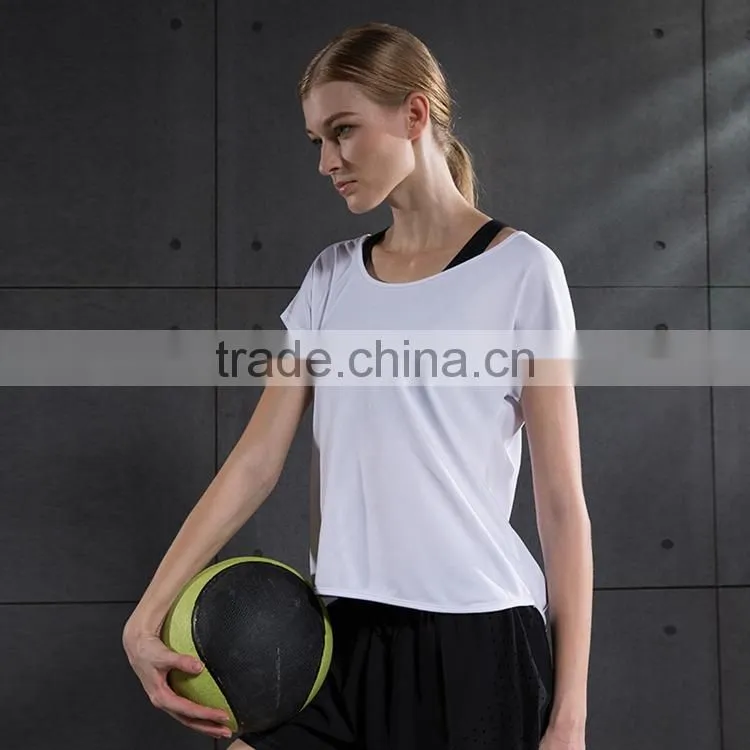 Women's Sports Base Layer Short Sleeve Tee Running/Yoga Shirt