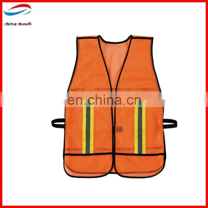 NEW American Standard Hi-vis reflective tape rain jacket/hi-vis orange reflective jacket