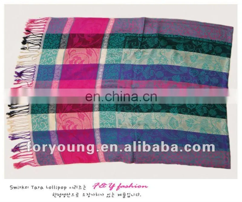 lady winter pashmina fashion scarf 2012
