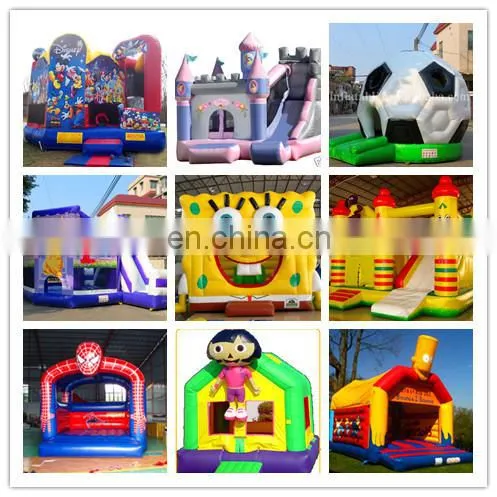 5 in 1 inflatable combo castle/inflatable bouncy castle/inflatable bouncers combo with art panel