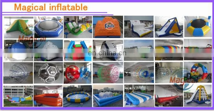 Square inflatable water trampoline giant inflatable water toys