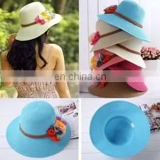 good-looking fashion beach sunvisor straw hat