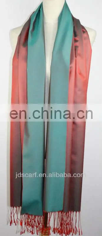 Popular turkish silk scarf in top quality 100% silk scarf JDS-124