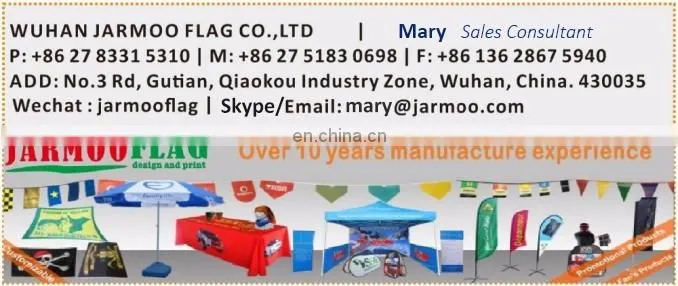 good material plastic flagpole wall decoration flag
