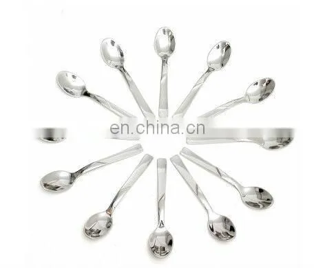 2017 Long Handle Ice Cream Tea Coffee Dessert Spoons With High Quality