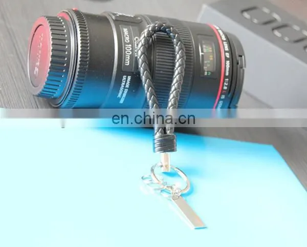 Leather Cord Keychain