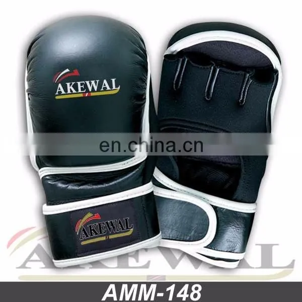 MMA Gloves Cowhide Leather