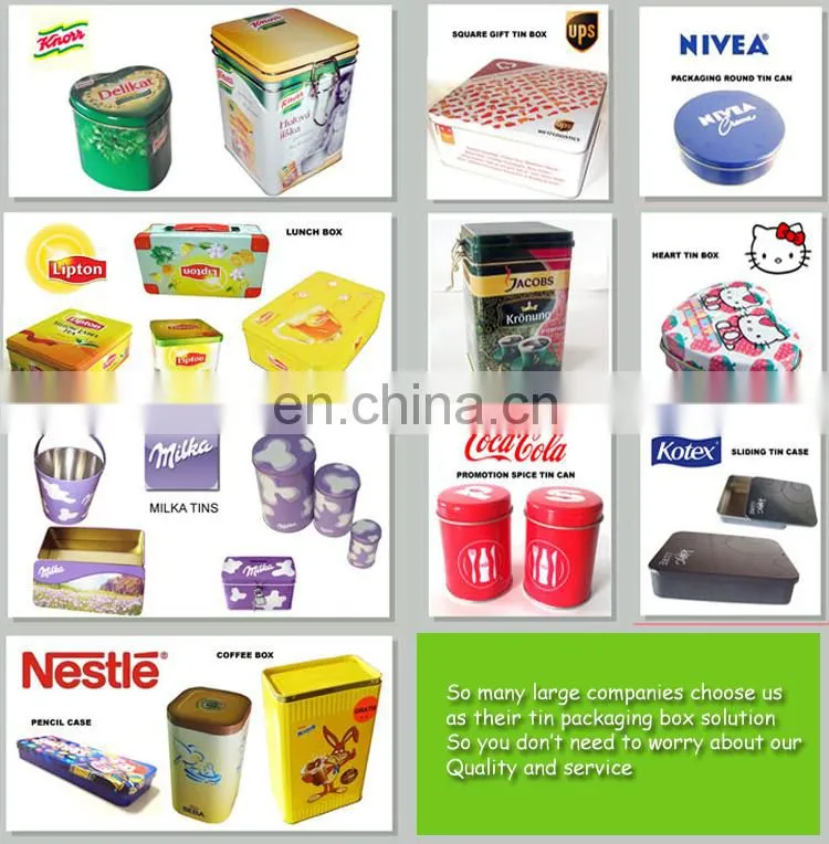 2014 hot saled lunch tin box with handle and lock for children gift, tin lunch box with lock and key