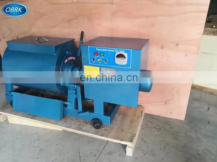 Lab Single Horizontal Axles Forced Concrete Mixer For Sale