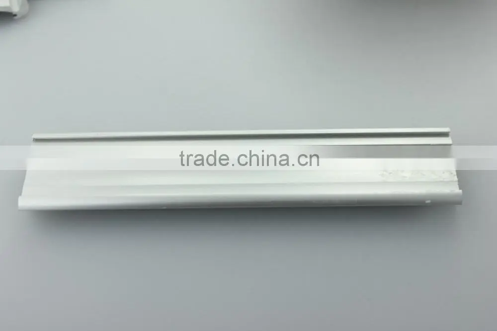 Aluminum extrusion Price profile as Label Holder on supermarket