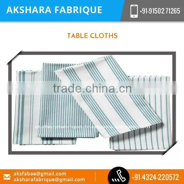 Superior Exclusive Design Restaurant Table Cloth from Trusted Brand