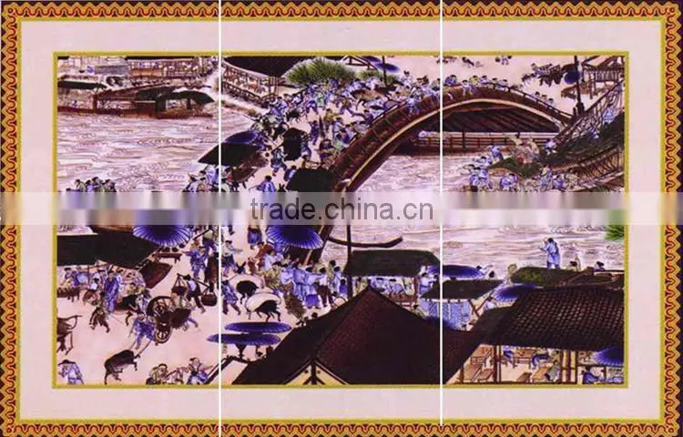 puzzle porcelain carpet tiles