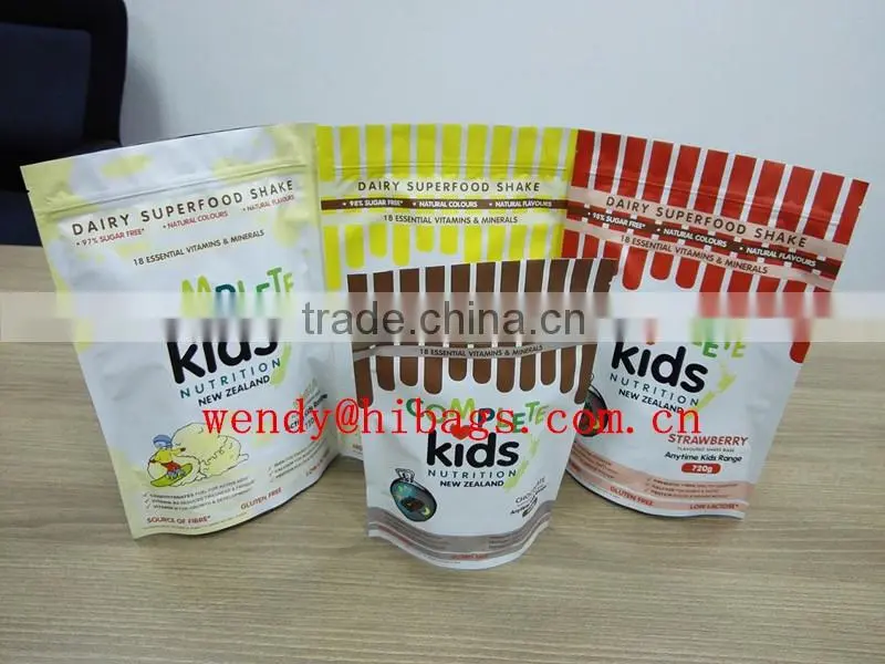 customized vegetable carrot soup packaging bag