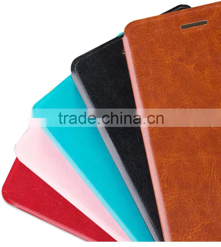 MOFi Brand RUI Series PU Leather Flip Phone Cases Cover for LG G3, TPU Back Cover for LG G3