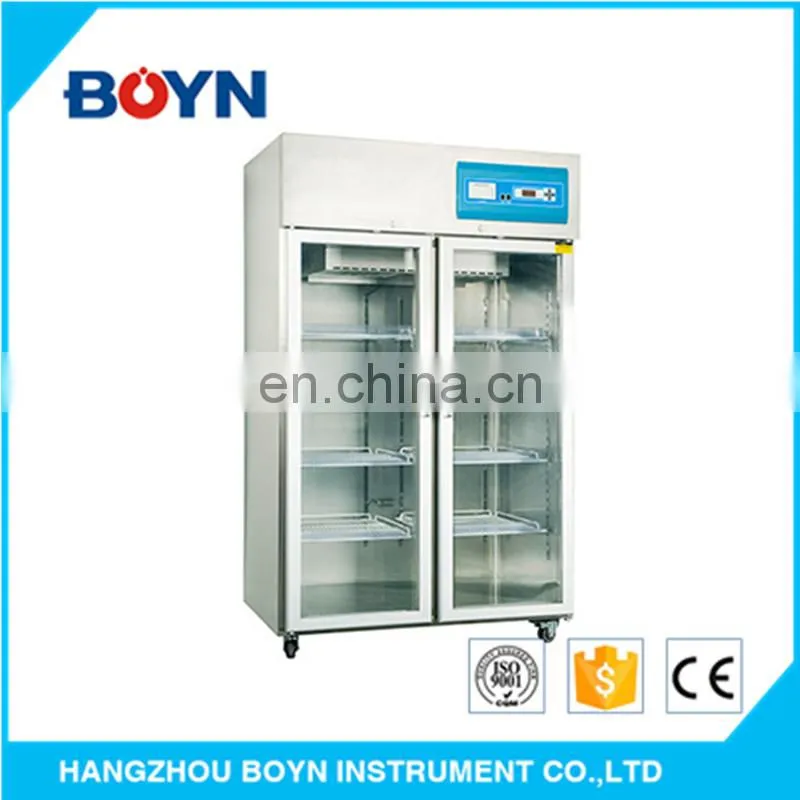 YC-968L Microprocessor controller biological&medical lab refrigerator with two exact sensors