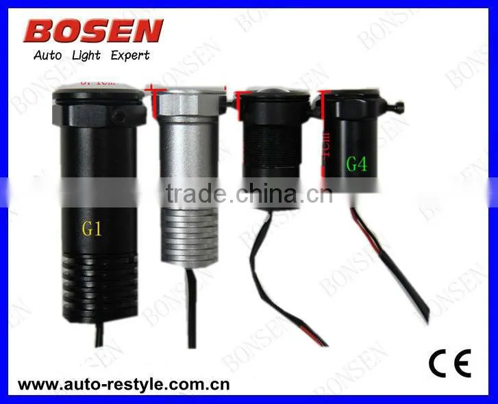 2013 hotest led car logo door light ghost shadow light wireless, non drilling