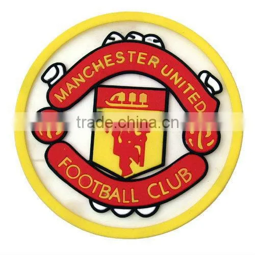 PVC cup pad, decorative PVC table mats for home, cheap beer coaster