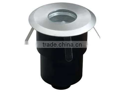 0.42w 220-240V exterior mini round LED inground light deck lamps